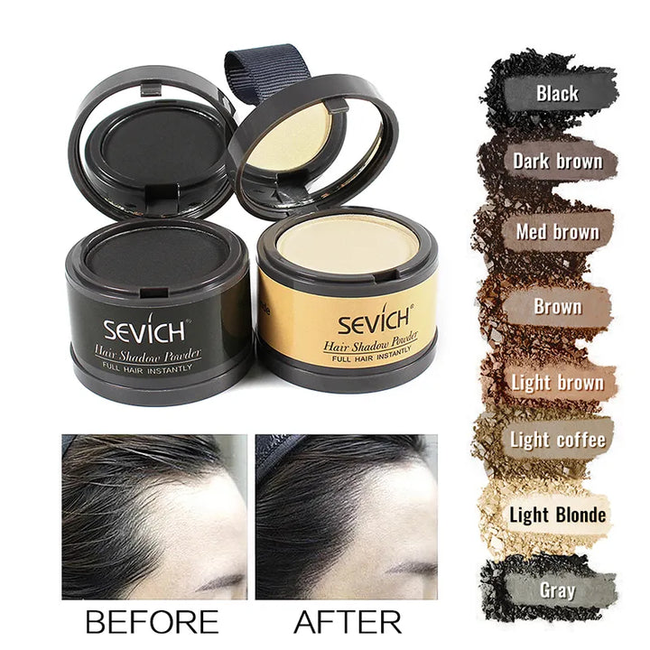 Water Proof hair line powder in hair color Edge control Hair Line Shadow Makeup Hair Concealer Root Cover Up Unisex Instantly