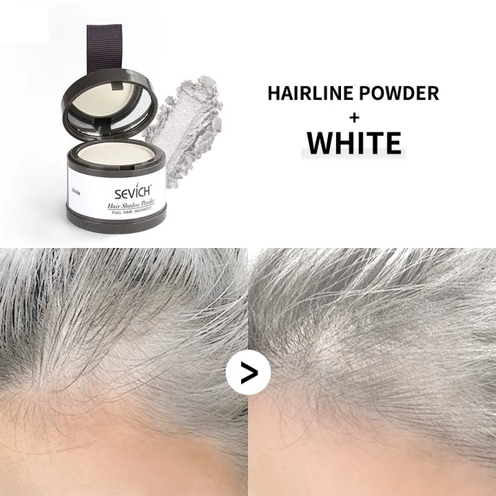 Water Proof hair line powder in hair color Edge control Hair Line Shadow Makeup Hair Concealer Root Cover Up Unisex Instantly