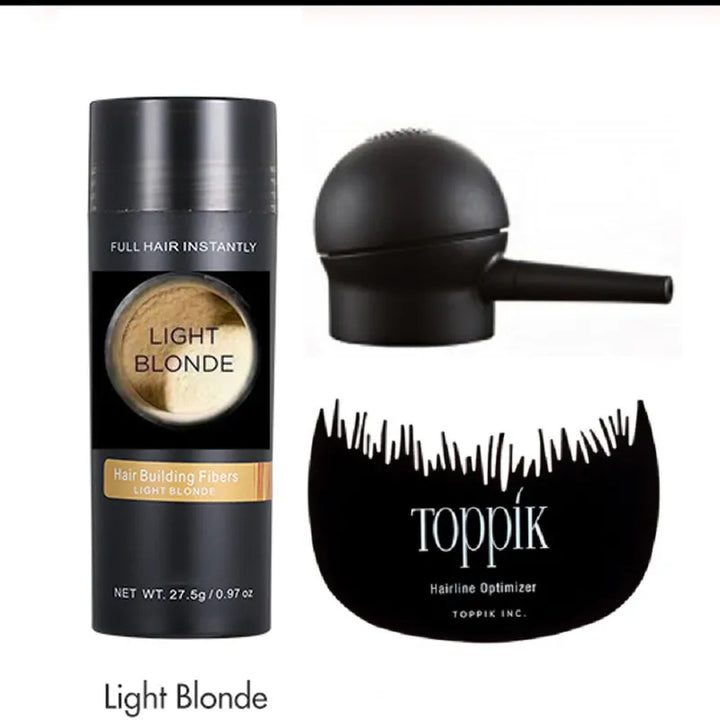 Toppik Hair Fibers Keratin Spray Hair Building Fibers 27.5g Instant Powders Spray Applicator Hairline Optimizer  Kit/Set