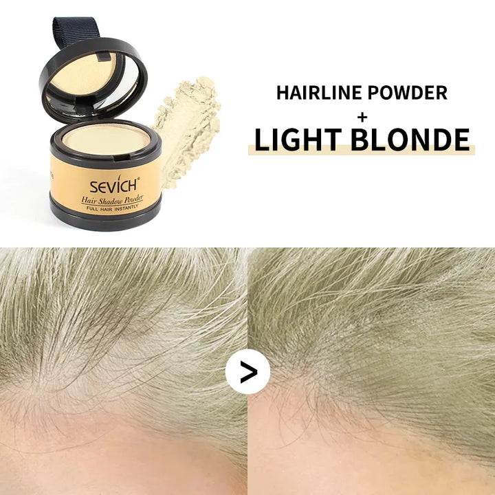 Water Proof hair line powder in hair color Edge control Hair Line Shadow Makeup Hair Concealer Root Cover Up Unisex Instantly