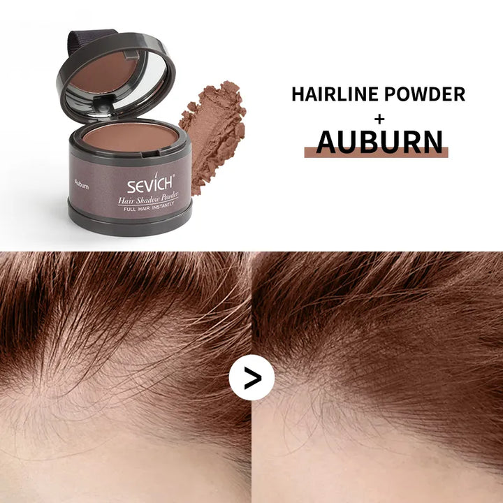 Water Proof hair line powder in hair color Edge control Hair Line Shadow Makeup Hair Concealer Root Cover Up Unisex Instantly