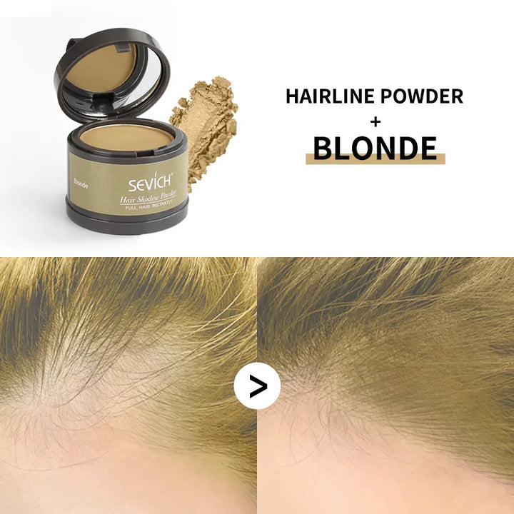 Water Proof hair line powder in hair color Edge control Hair Line Shadow Makeup Hair Concealer Root Cover Up Unisex Instantly