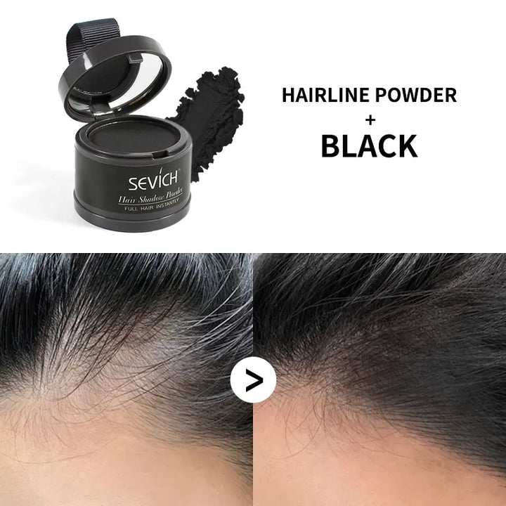 Water Proof hair line powder in hair color Edge control Hair Line Shadow Makeup Hair Concealer Root Cover Up Unisex Instantly